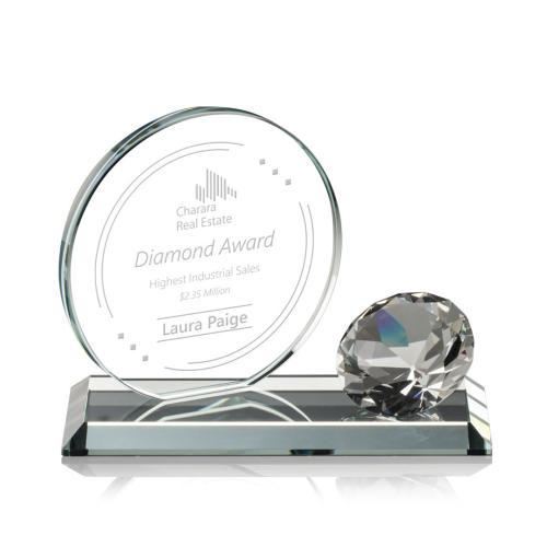 Awards and Trophies - Encarna Gemstone Diamond Crystal Award