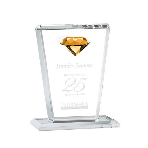 Awards and Trophies - Regina Gemstone Amber Crystal Award