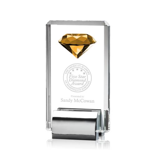 Awards and Trophies - Elmira Gemstone Amber Crystal Award