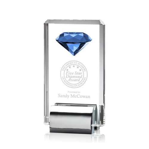 Awards and Trophies - Elmira Gemstone Sapphire Crystal Award