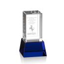 Robson Blue on Base Towers Crystal Award