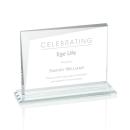 Mirela Clear  Rectangle Crystal Award