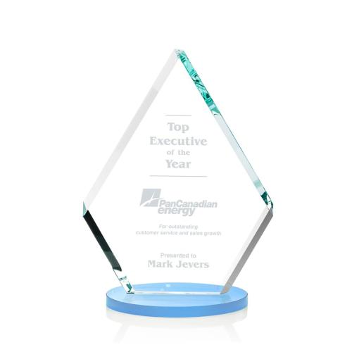 Awards and Trophies - Canton Sky Blue Crystal Award