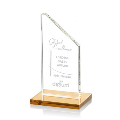Awards and Trophies - Dixon Amber Peaks Crystal Award