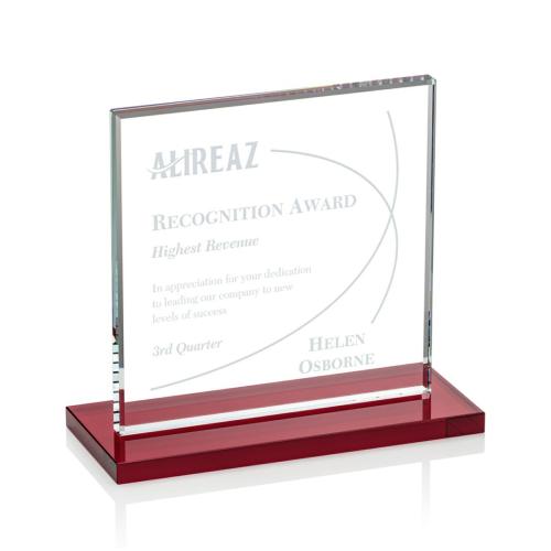 Awards and Trophies - Sahara Red Crystal Award