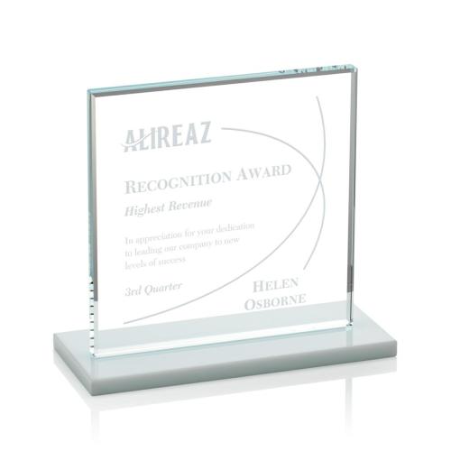 Awards and Trophies - Sahara White Crystal Award