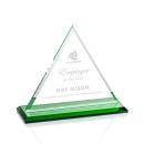 Dresden Green  Pyramid Crystal Award