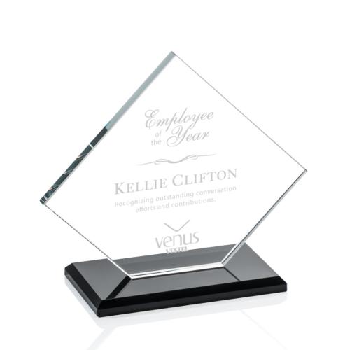 Awards and Trophies - Huron Black Diamond Crystal Award