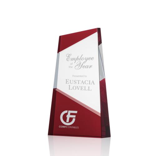 Awards and Trophies - Amstel Red  Towers Crystal Award