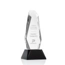 Rawlinson Black on Base Obelisk Crystal Award