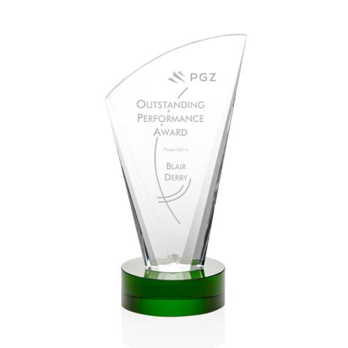 Awards and Trophies - Brampton Green Peaks Crystal Award