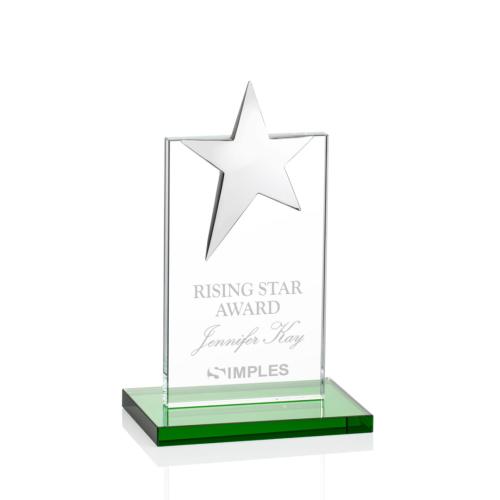 Awards and Trophies - Bryanston Green Star Crystal Award