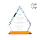 Apex Amber Diamond Crystal Award