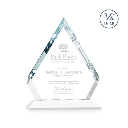 Awards and Trophies - Apex White Diamond Crystal Award