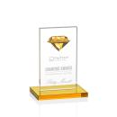 Bayview Gemstone Amber  Towers Crystal Award