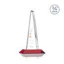 Majestic Tower Red  Towers Crystal Award