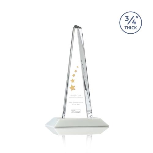 Awards and Trophies - Majestic Tower White Towers Crystal Award