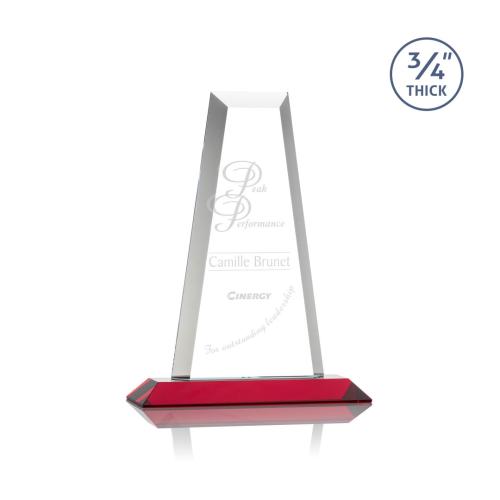 Awards and Trophies - Imperial Red Towers Crystal Award