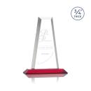 Imperial Red Towers Crystal Award