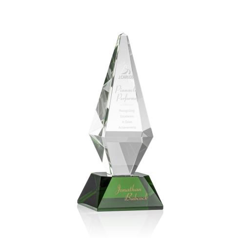 Awards and Trophies - Denton Green Diamond Crystal Award