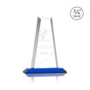 Imperial Blue Towers Crystal Award