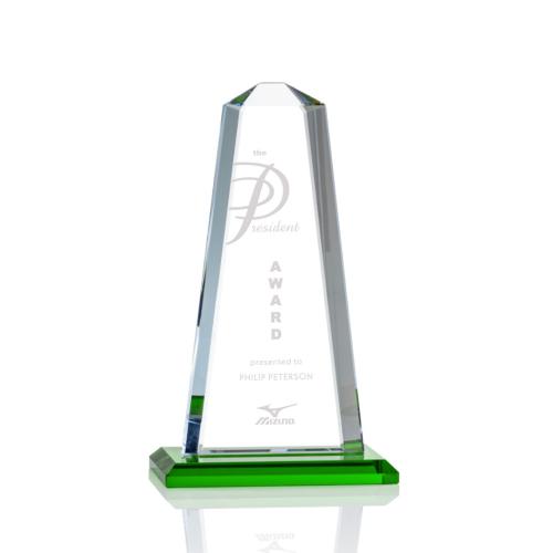 Awards and Trophies - Pinnacle Green Towers Crystal Award