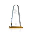 Pinnacle Amber Towers Crystal Award