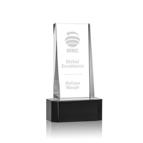 Awards and Trophies - Milnerton Black on Base Towers Crystal Award