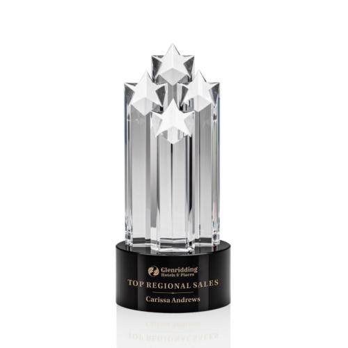 Awards and Trophies - Ascot Star Black Towers Crystal Award