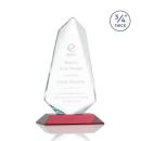 Sheridan Red Unique Crystal Award