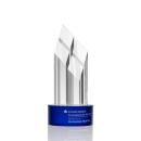 Overton Blue  Towers Crystal Award