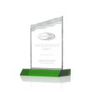 Oakwood Green Peaks Crystal Award