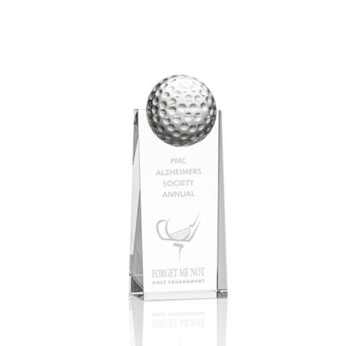 Awards and Trophies - Golf Awards - Dunbar Golf Towers Crystal Award