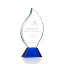 Norina Blue Flame Crystal Award