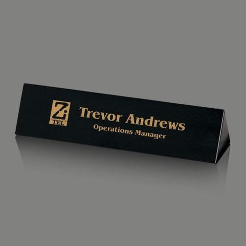 Corporate Gifts - Desk Accessories - Name Plates - Triangular Nameplate