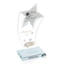 Nova Aluminum /fire Star Crystal Award