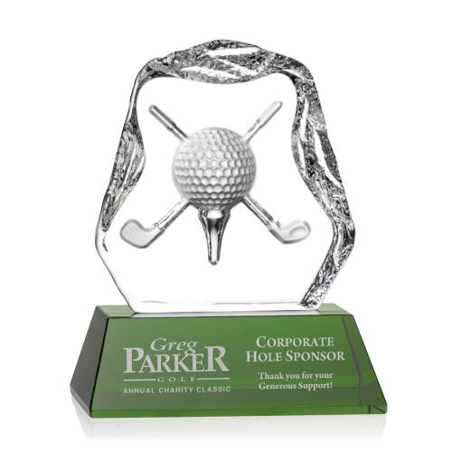 Awards and Trophies - Slaithwaite Golf Green Crystal Award