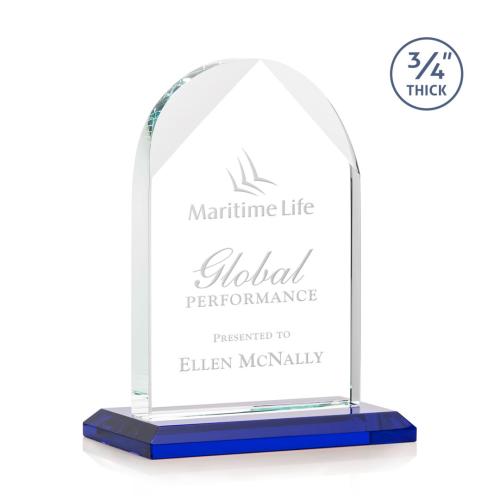 Awards and Trophies - Blake Blue Peaks Crystal Award