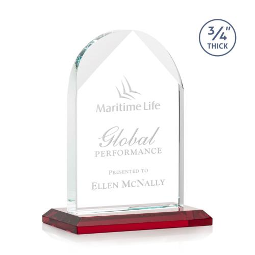 Awards and Trophies - Blake Red Peaks Crystal Award