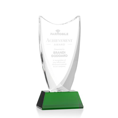 Awards and Trophies - Dawkins Green Peaks Crystal Award