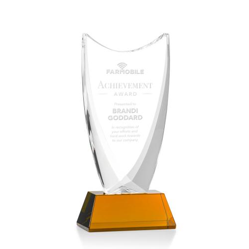 Awards and Trophies - Dawkins Amber Peaks Crystal Award
