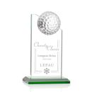 Ashfield Golf Green Peaks Crystal Award