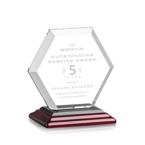 Awards and Trophies - Barnett Albion Polygon Crystal Award
