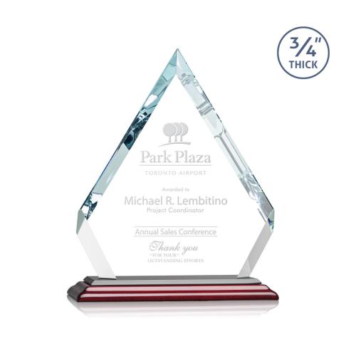 Awards and Trophies - Apex Albion Diamond Crystal Award