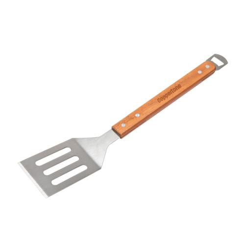 Promotional Productions - Outdoor & Leisure - BBQ Accessories - Deckle BBQ Flipper w/Bottle Opener - Stainless Steel