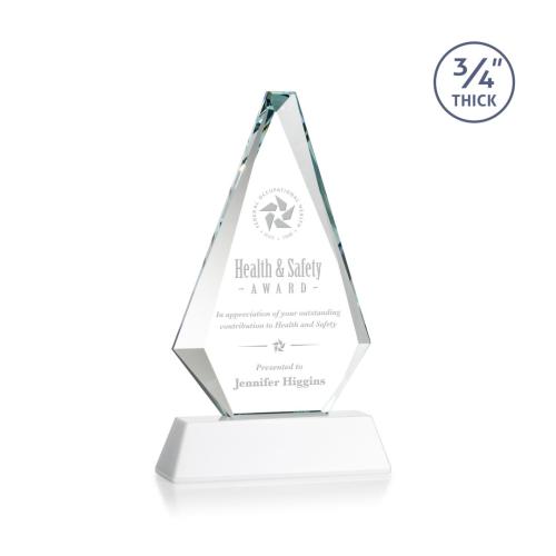 Awards and Trophies - Windsor White on Newhaven Diamond Crystal Award
