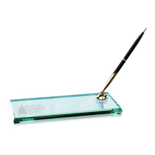 Promotional Productions - Writing Instruments - Pen Sets - Pen Set - Jade/Gold