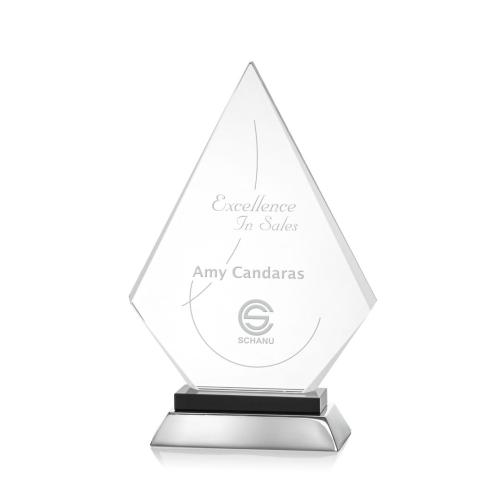 Awards and Trophies - Valhalla Black Diamond Crystal Award