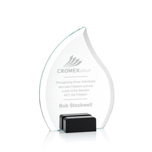 Awards and Trophies - Romy Black Flame Crystal Award