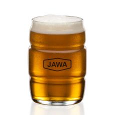 Employee Gifts - Barrel Beer Glass - Imprinted 16oz
